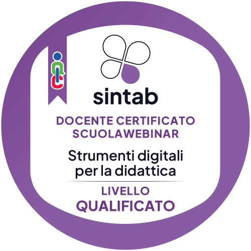 Strumenti digitali per la didattica - Docente certificato Scuolawebinar - Livello QUALIFICATO